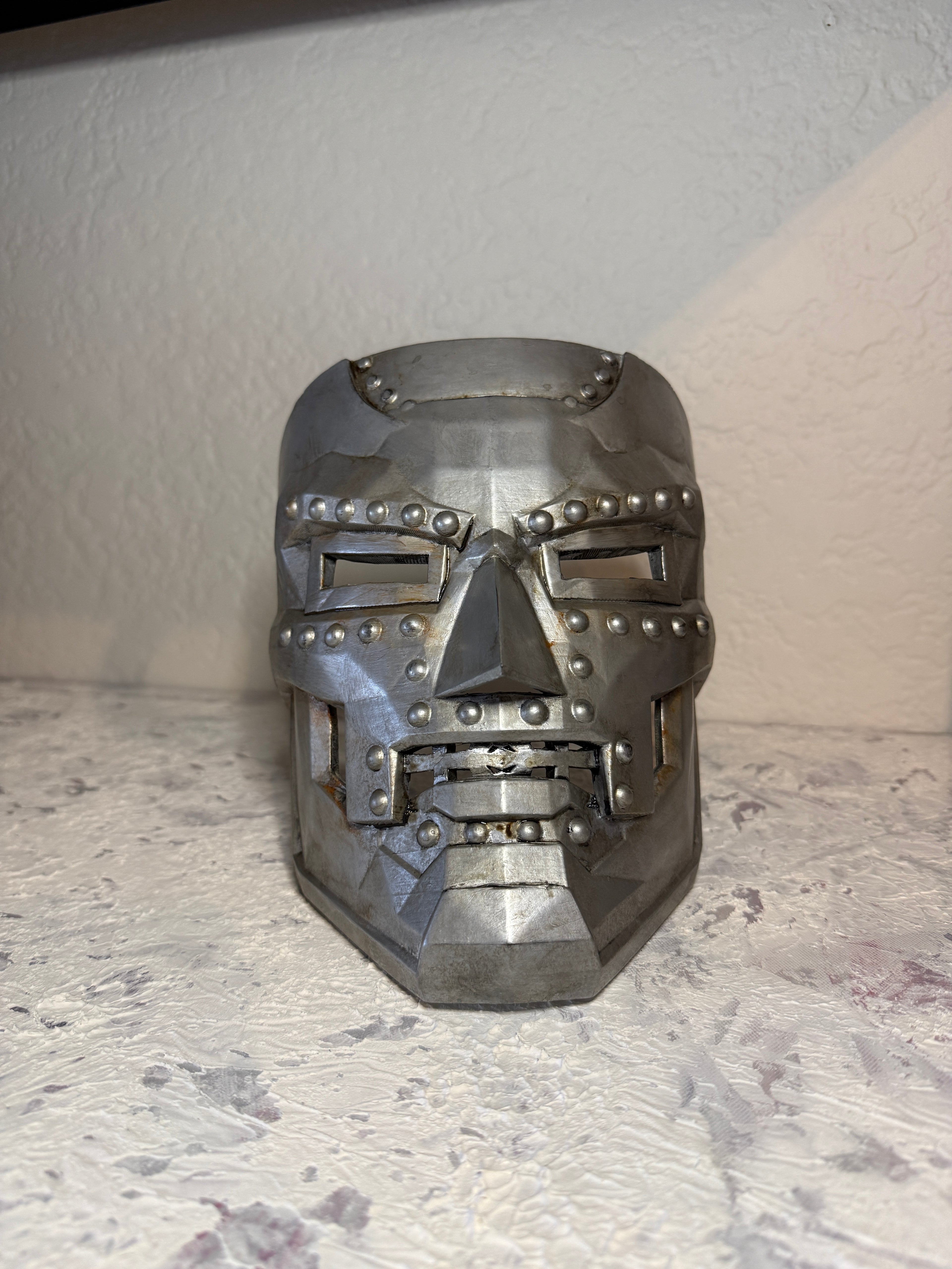 Doctor Doom Inspired Mask - Wearable Cosplay Replica