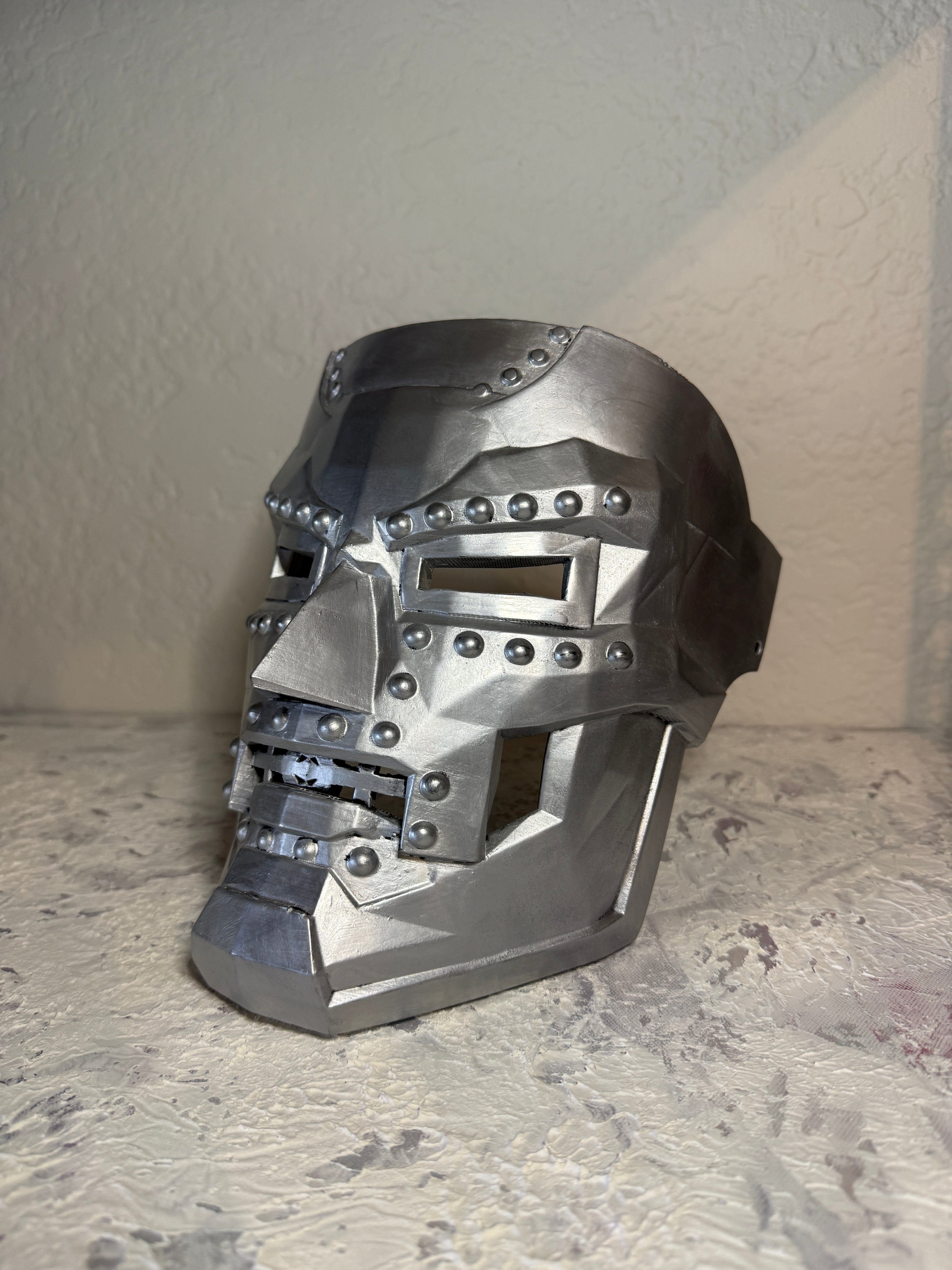 Doctor Doom Inspired Mask - Wearable Cosplay Replica