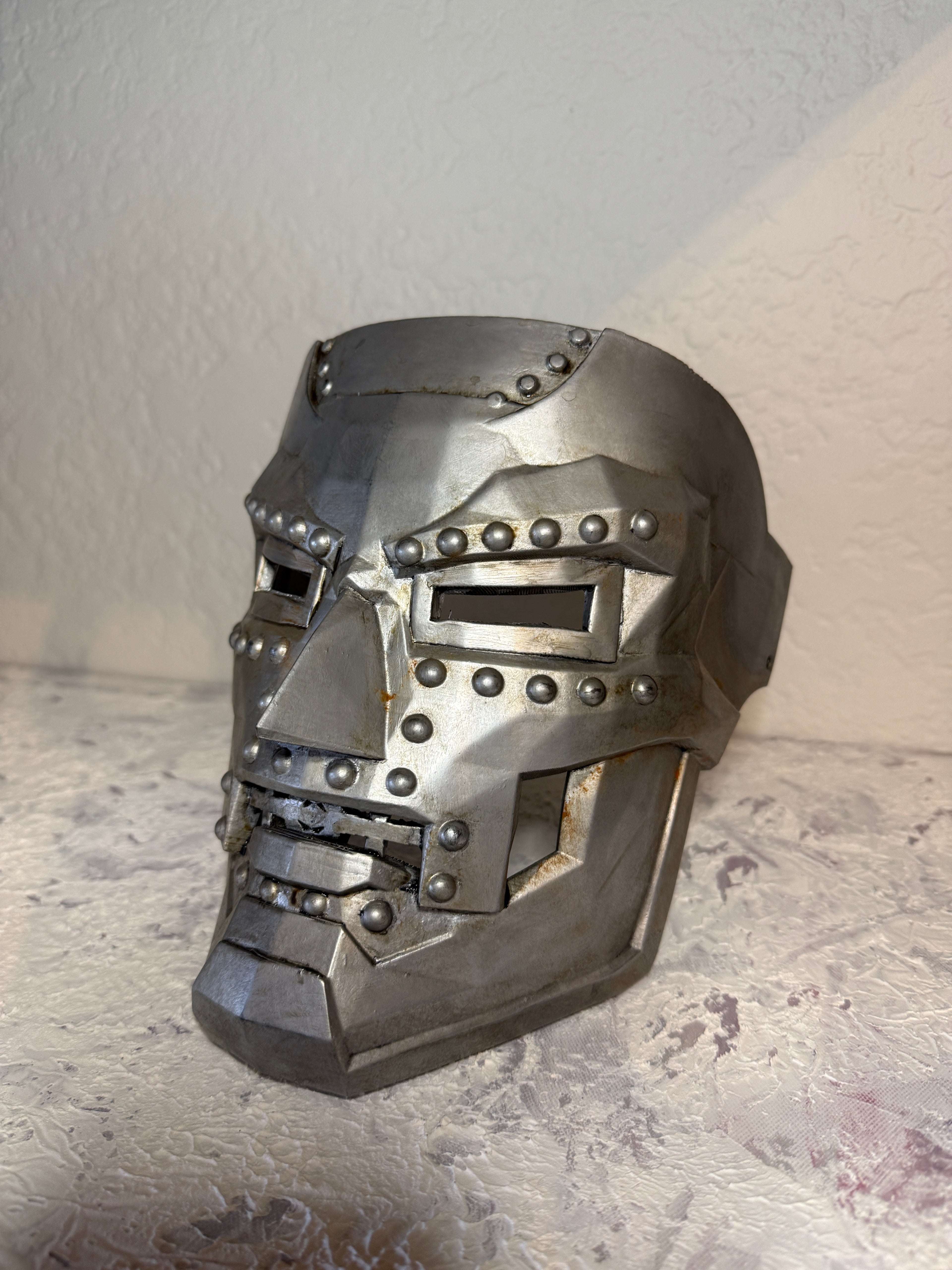Doctor Doom Inspired Mask - Wearable Cosplay Replica