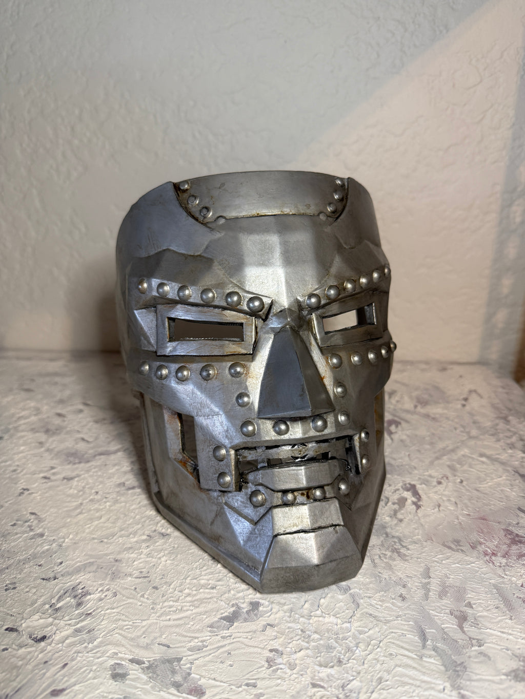 Doctor Doom Inspired Mask - Wearable Cosplay Replica