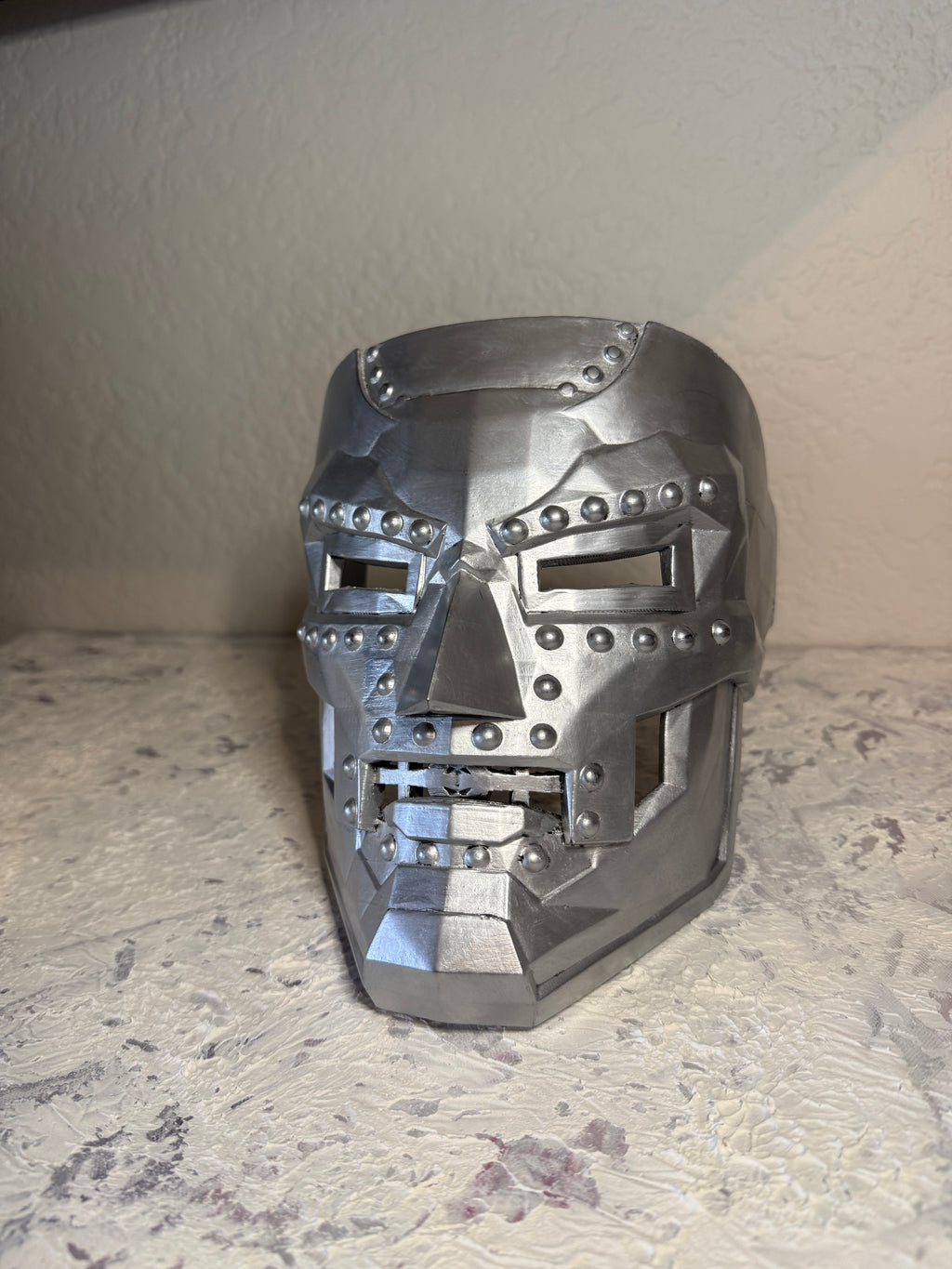 Doctor Doom Inspired Mask - Wearable Cosplay Replica
