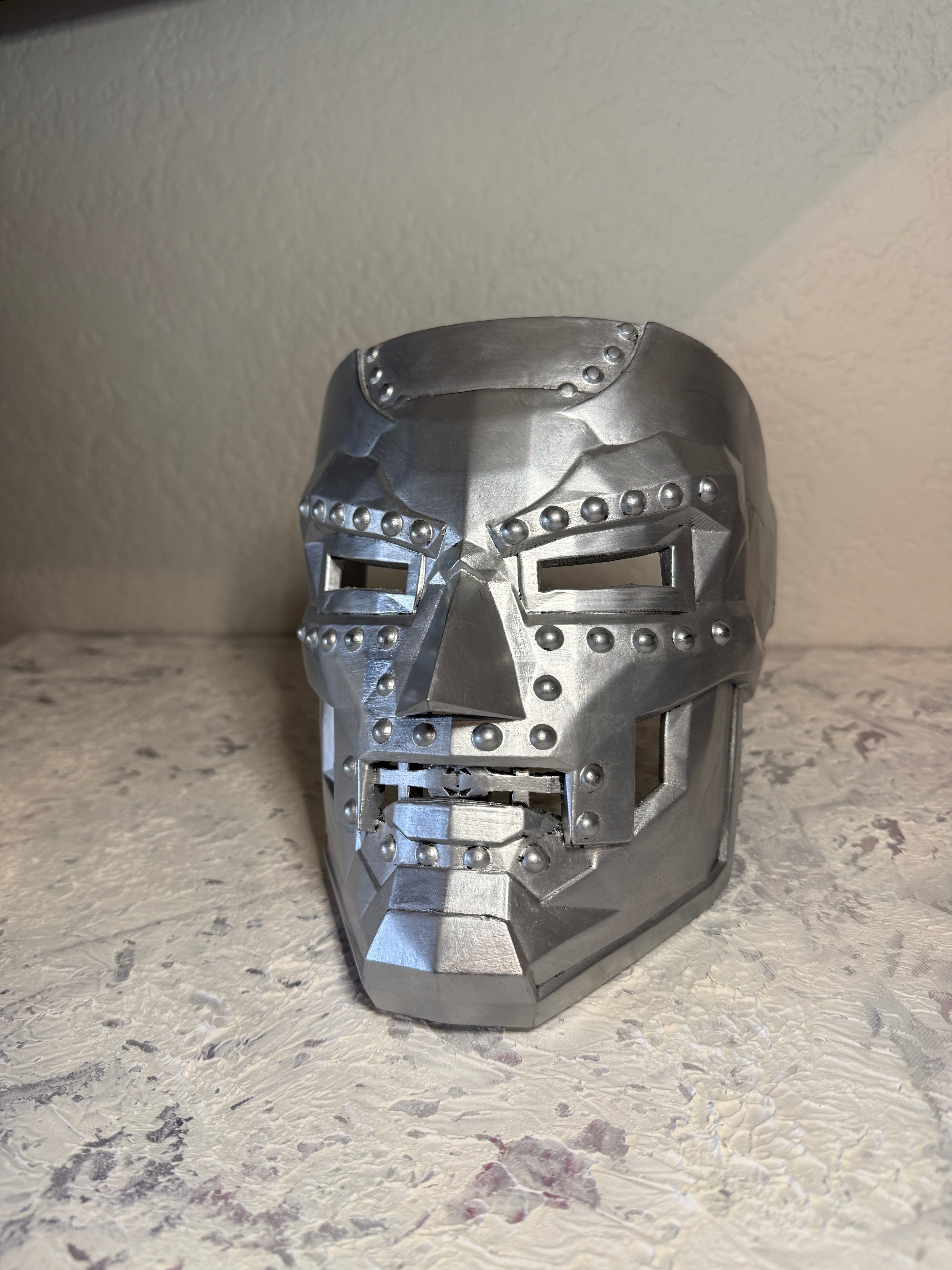 Doctor Doom Inspired Mask - Wearable Cosplay Replica