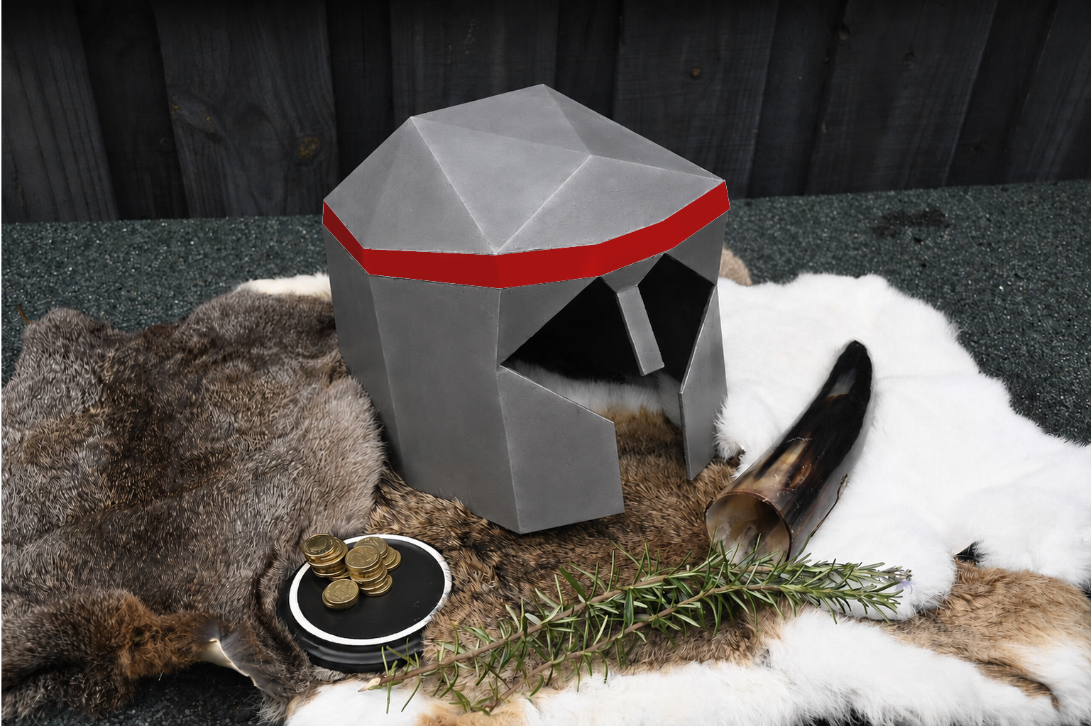 Old School RuneScape inspired Wearable Medium Helmet