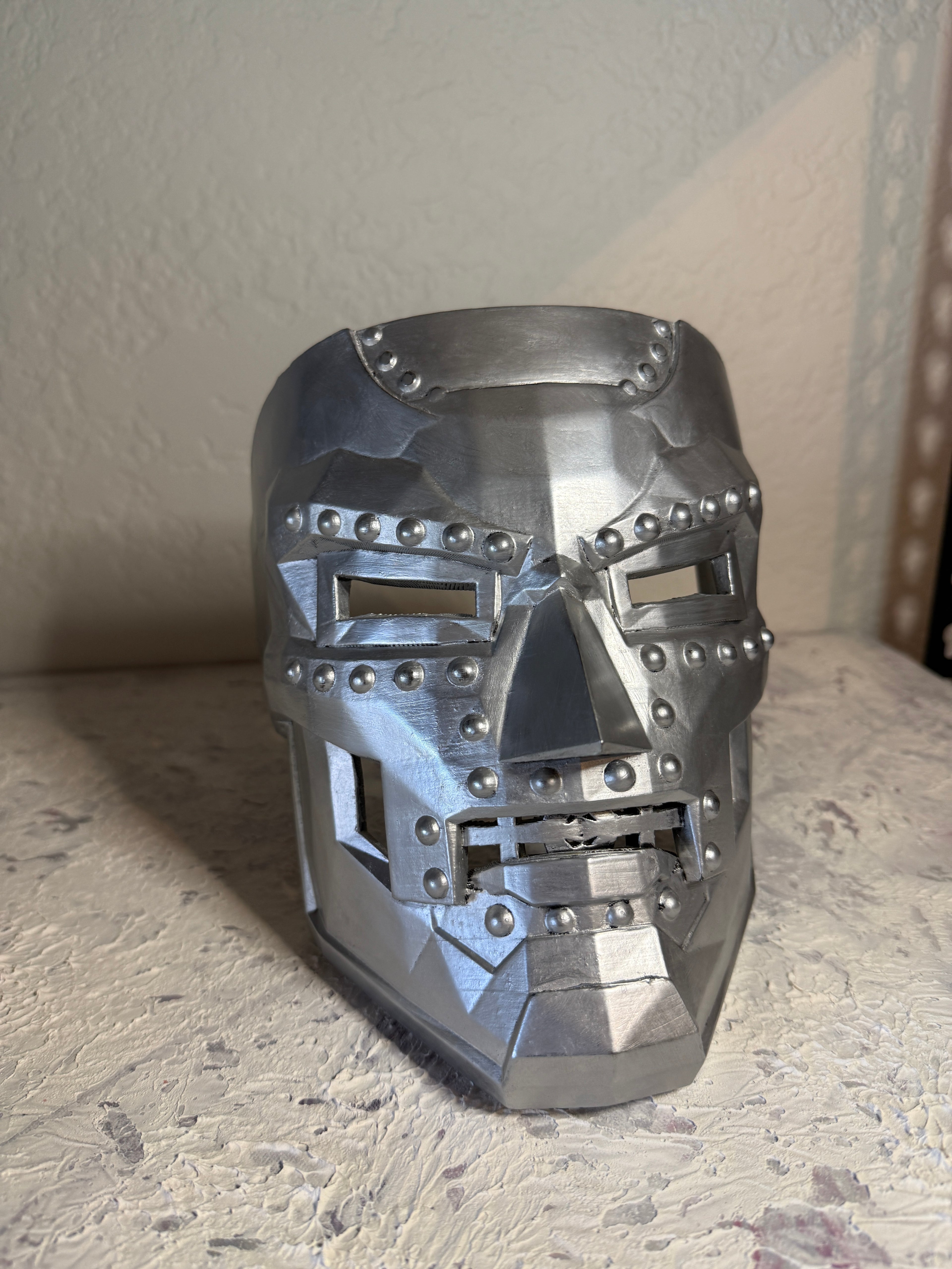 Doctor Doom Inspired Mask - Wearable Cosplay Replica